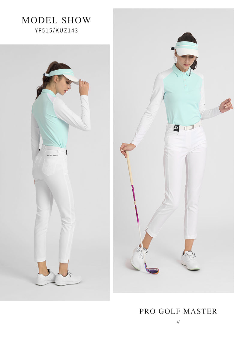 PGM KUZ143 womens golf trousers golf pants ladies nylon grey golf pants