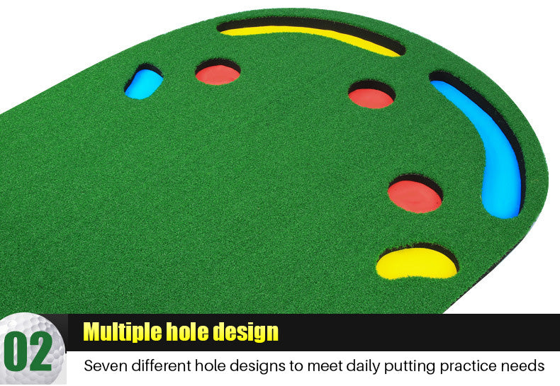 PGM GL002 Wholesale Indoor And outdoor floor nylon artificial grass turf mat practice golf putting mat training golf mat