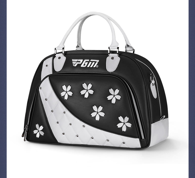 PGM YWB039 boston carrier golf clothing sport bag microfiber leather waterproof golf boston bag