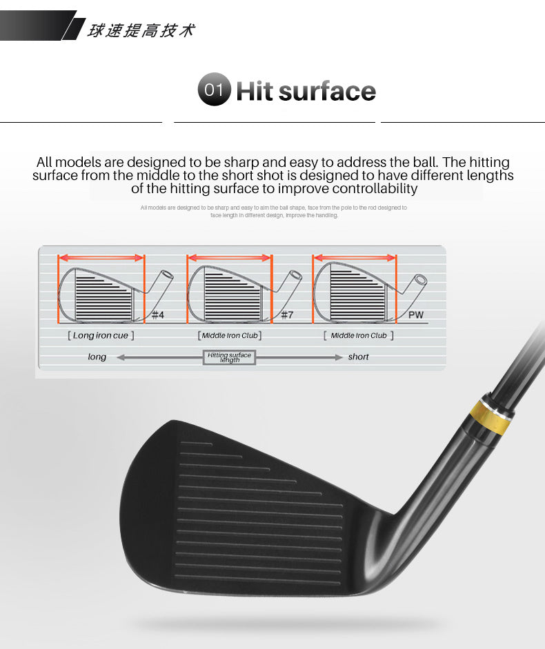 PGM TIG009 premium golf iron right handed 2022 cnc forged golf irons