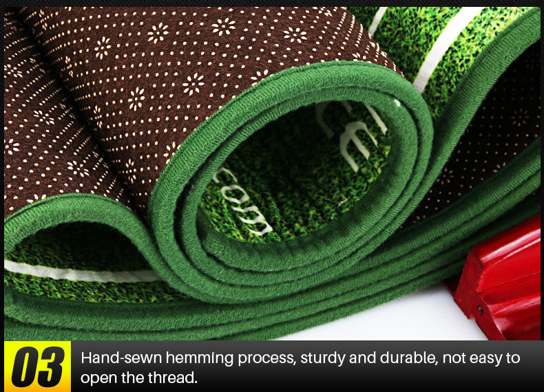 PGM TL013 golf putting mat high quality return wood portable green mat auto ball return golf putting matHot sale products