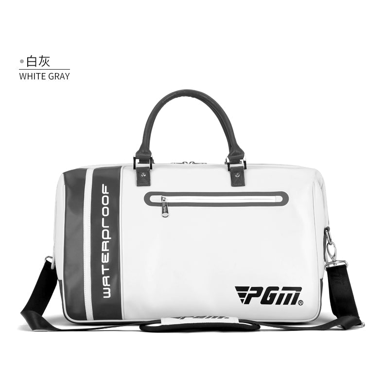 PGM YWB038 golf shoe bags white waterproof custom logo golf boston bag
