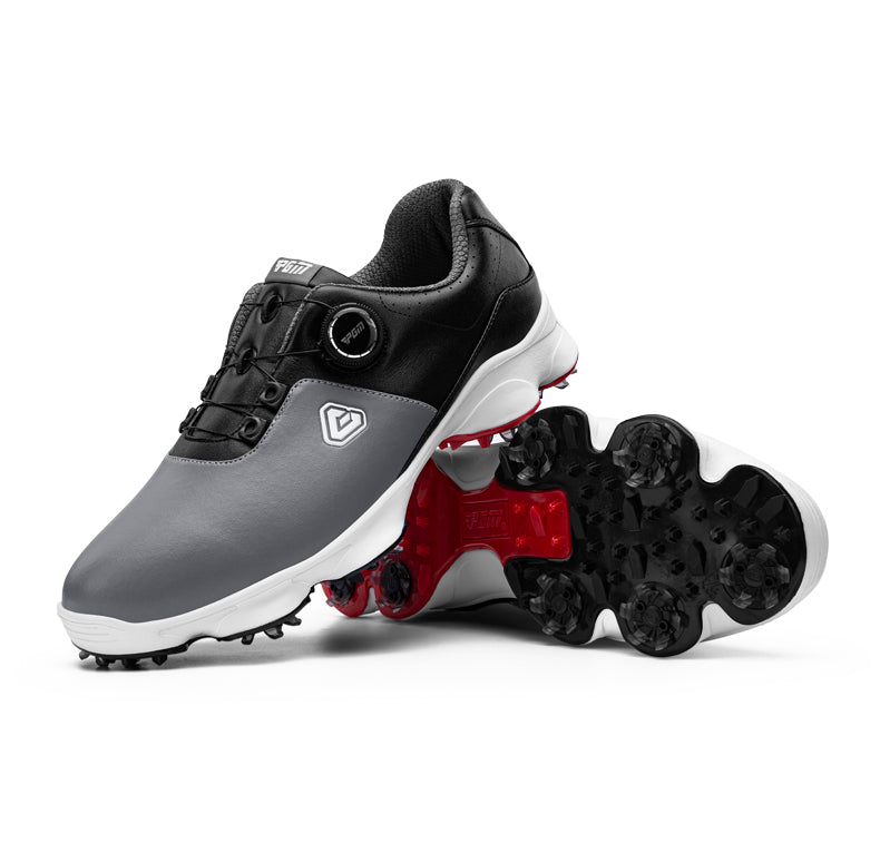 PGM XZ233 golf shoes gents waterproof antiskid golf shoes for men leather