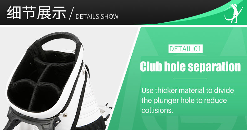 PGM QB094 high quality golf club carrier bag quality waterproof golf stand bags