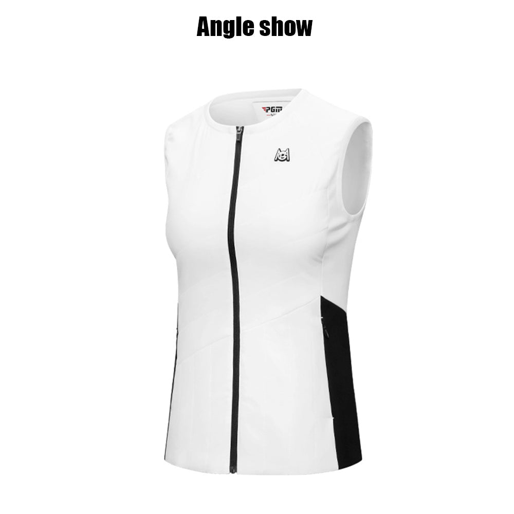 PGM YF498 ladies premium golf jacket outdoor casual sports quilted golf vest