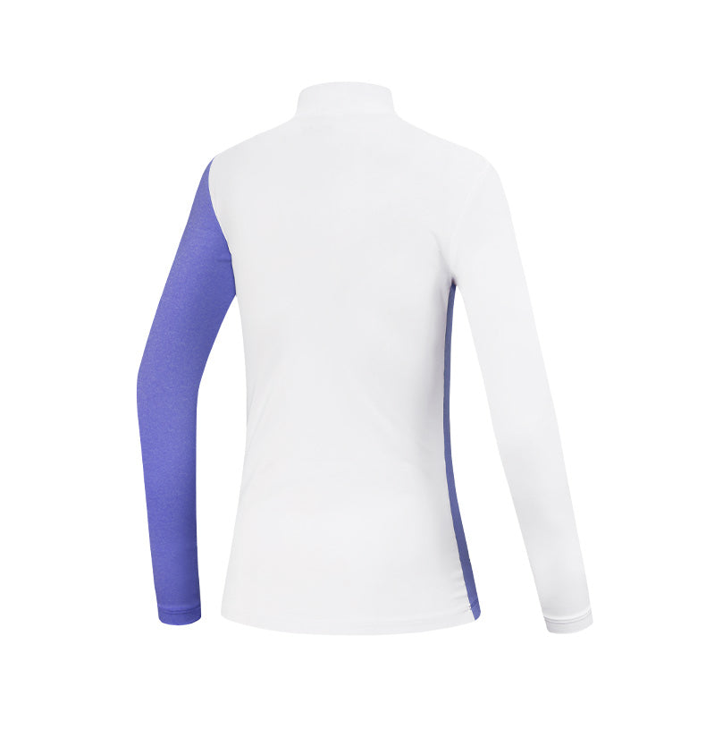 PGM YF447 high end custom golf shirt long sleeve polyester spandex women's golf shirt