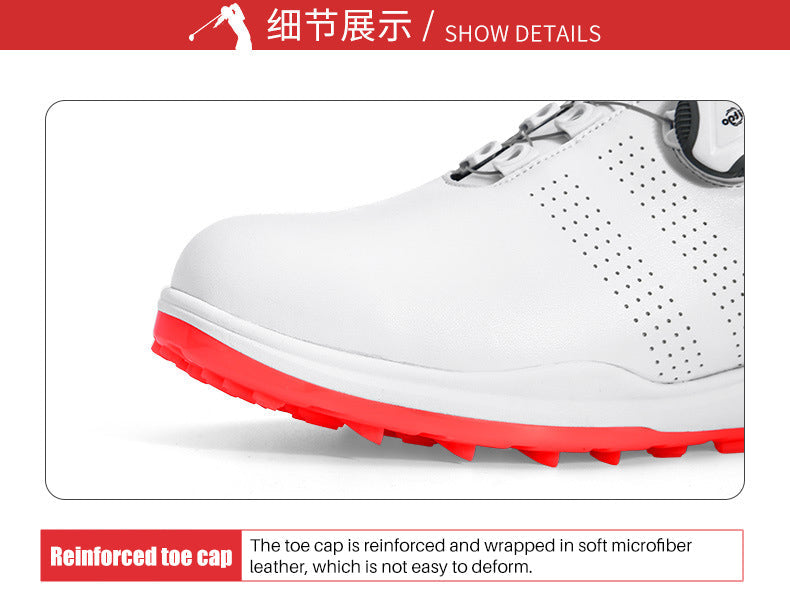 PGM XZ165 waterproof golf shoes women spike less microfiber golf shoe