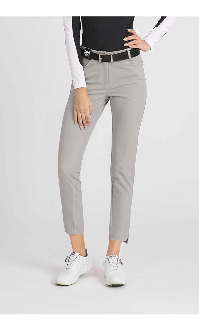 PGM KUZ143 womens golf trousers golf pants ladies nylon grey golf pants