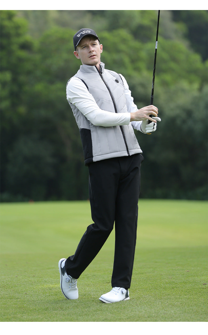 PGM YF519 outdoor golf windbreaker vest winter outerwear mens golf vest