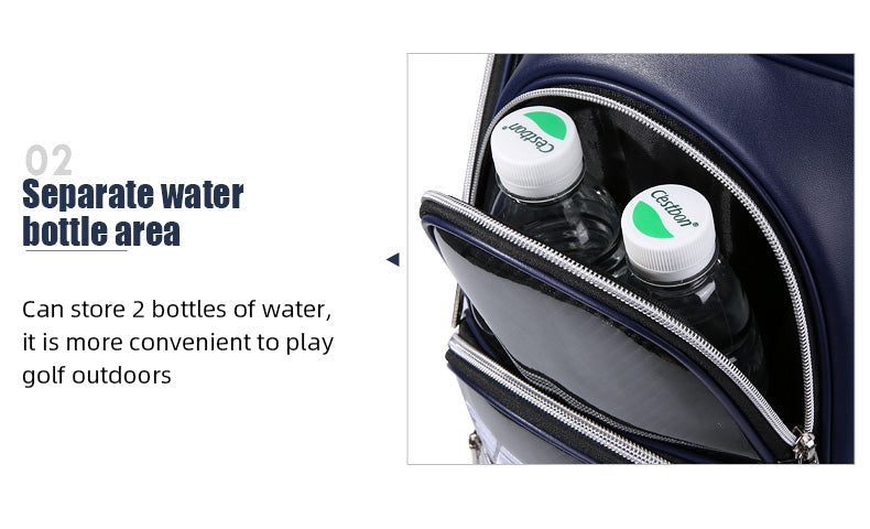 PGM QB108 high quality PU tour golf bags durable waterproof golf staff bag