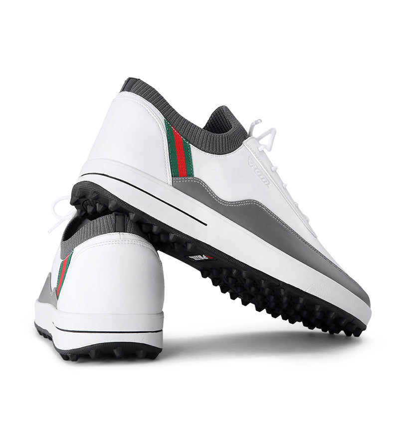 PGM XZ184 brand black golf shoes waterproof custom spike less golf shoes men