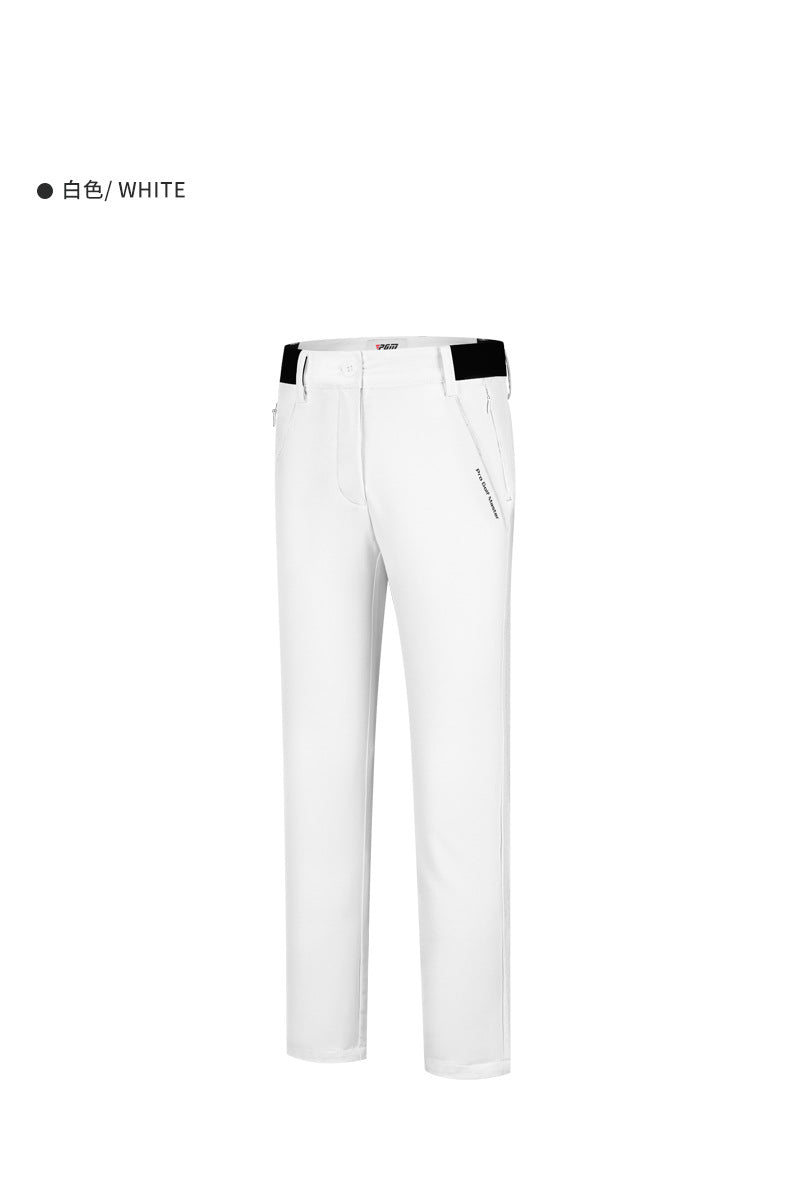 PGM KUZ141 oem athletic golf pants kids polyester spandex long junior golf pants