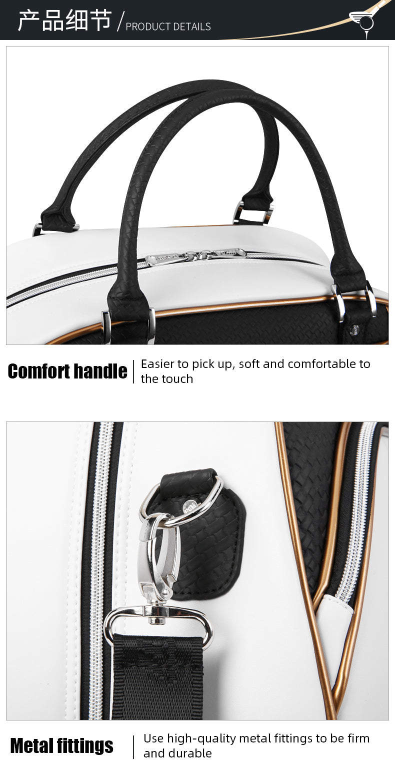 PGM YWB035 microfiber golf bag clothes waterproof men golf boston bag