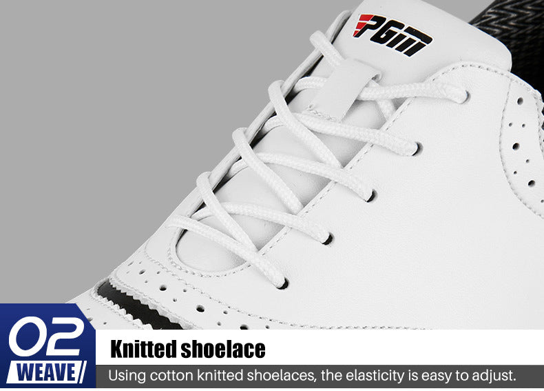 PGM XZ133 Men Microfibre PU Golf Shoes Waterproof Golf Shoes Fashion Comfortable Golf Shoes