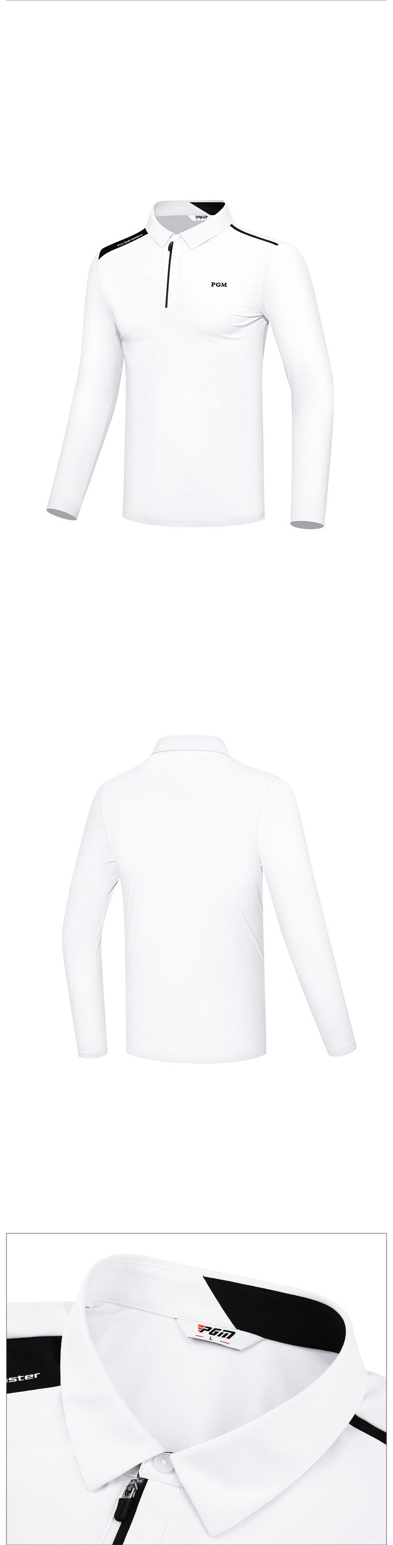 PGM YF492 sports design golf custom logo polo shirt polyester golf polo shits with logo