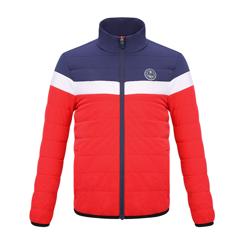 PGM YF507 kids golf padding jacket softshell heated golf jacket with logo