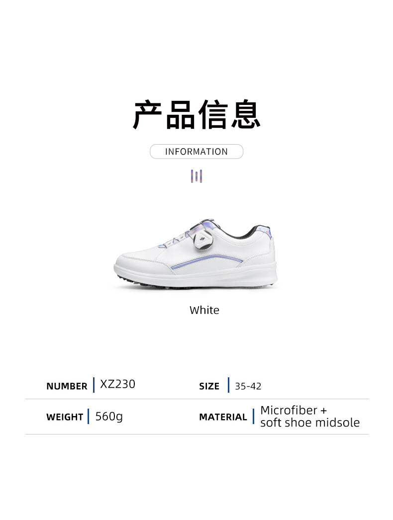 PGM XZ230 high quality golf shoes custom waterproof golf shoes for ladies