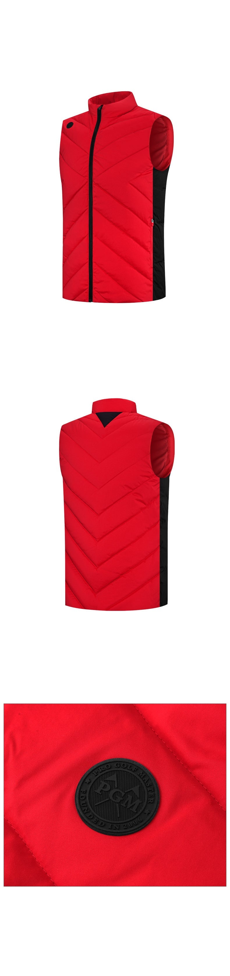 PGM YF517 full zip mens golf jacket duck down mens winter golf vest