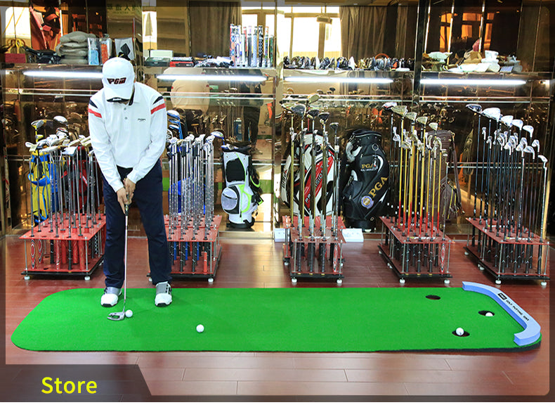 PGM GL012 mini putting green trainer indoor practice putting green