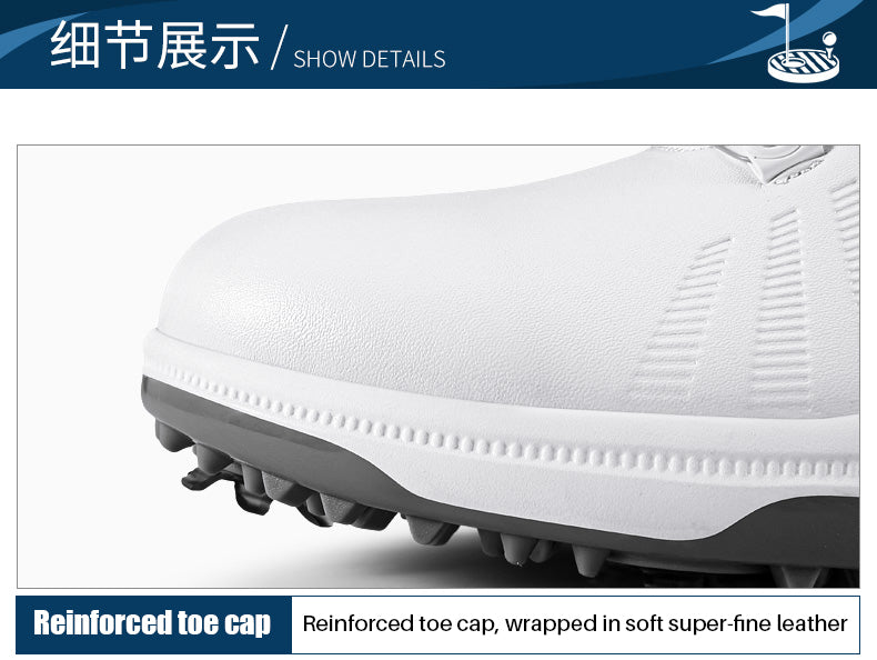 PGM XZ178 spikes men golf shoes waterproof white golf shoes for sale