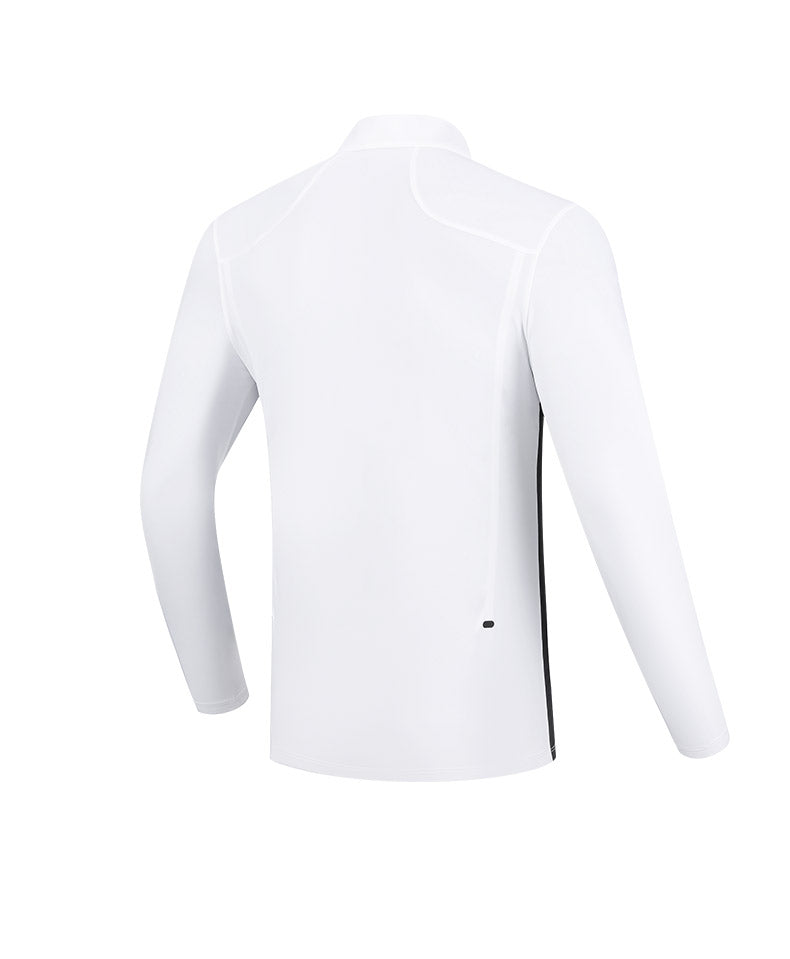 PGM YF522 men golf t shirt high quality zip collar custom long sleeves mens golf shirts