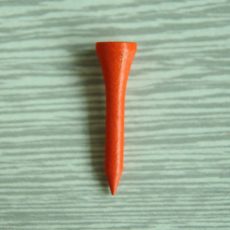 PGM 50pcs Wooden Golf TEE Ball Holder Golf Supply Accessories 42/70mm Random Color Golf Supplies