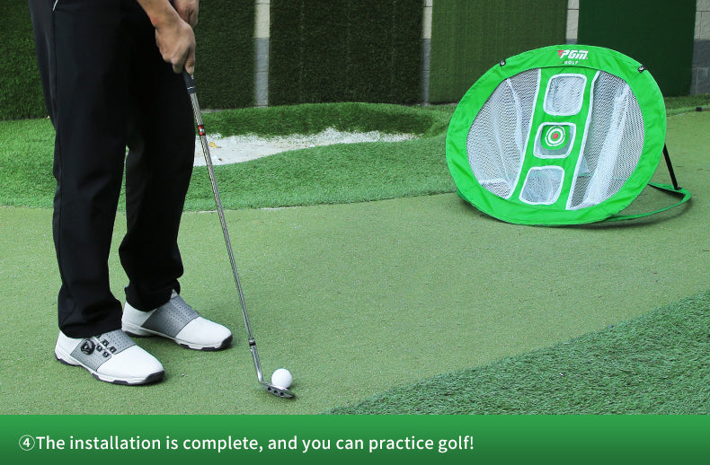 PGM LXW016 foldable golf practice net chipping net pop up golf chipping net