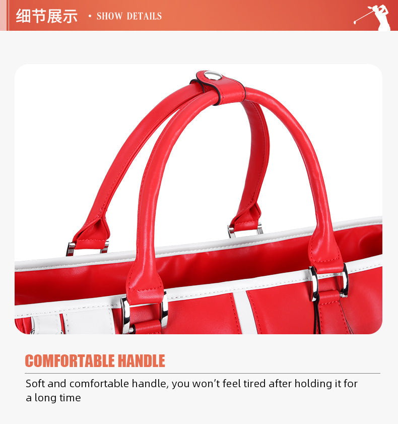PGM YWB040 boston golf clothing sport bag lady microfiber waterproof carrier golf boston bag