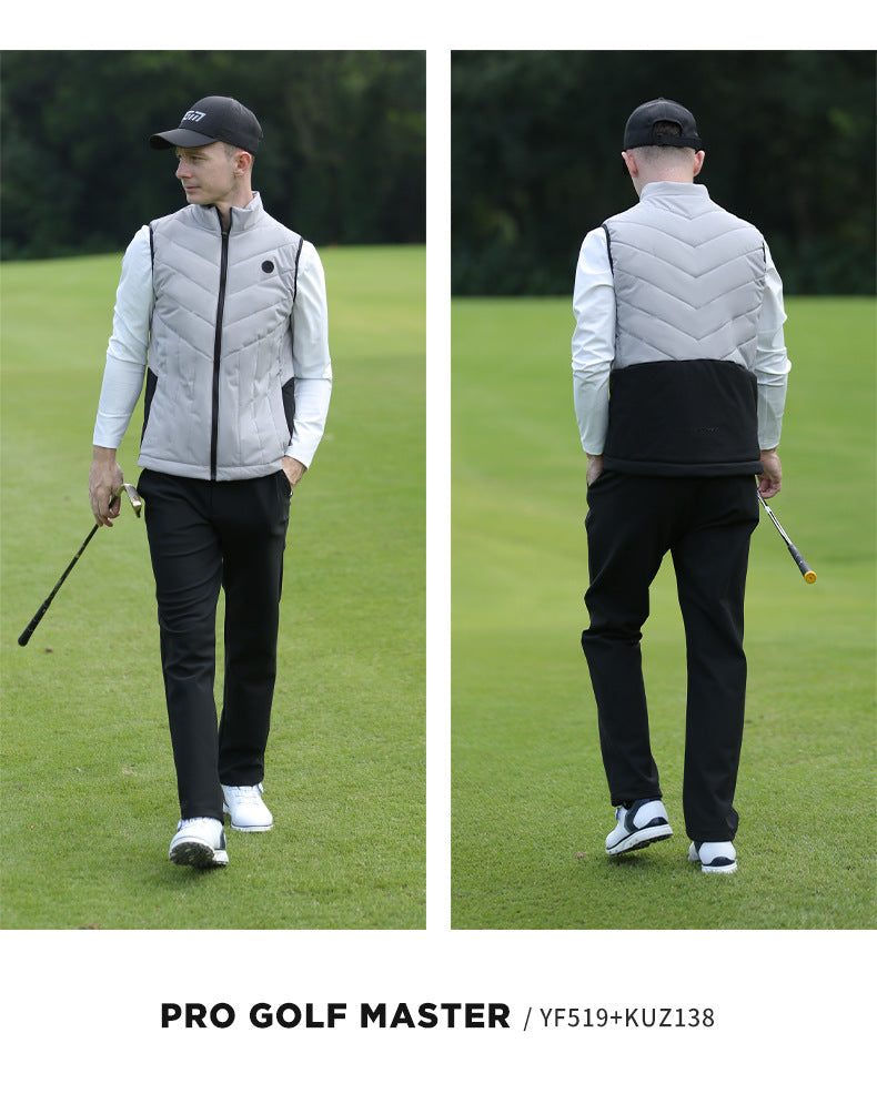 PGM YF519 outdoor golf windbreaker vest winter outerwear mens golf vest