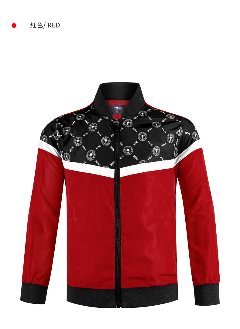 PGM YF432 casual golf shell jacket stand collar outdoor insulated golf jacket