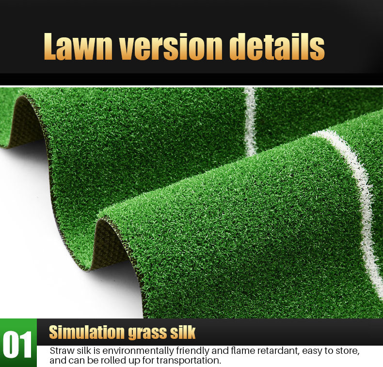 PGM TL025 adjustable slope putting training mat ball-rollback mini putting mat golf