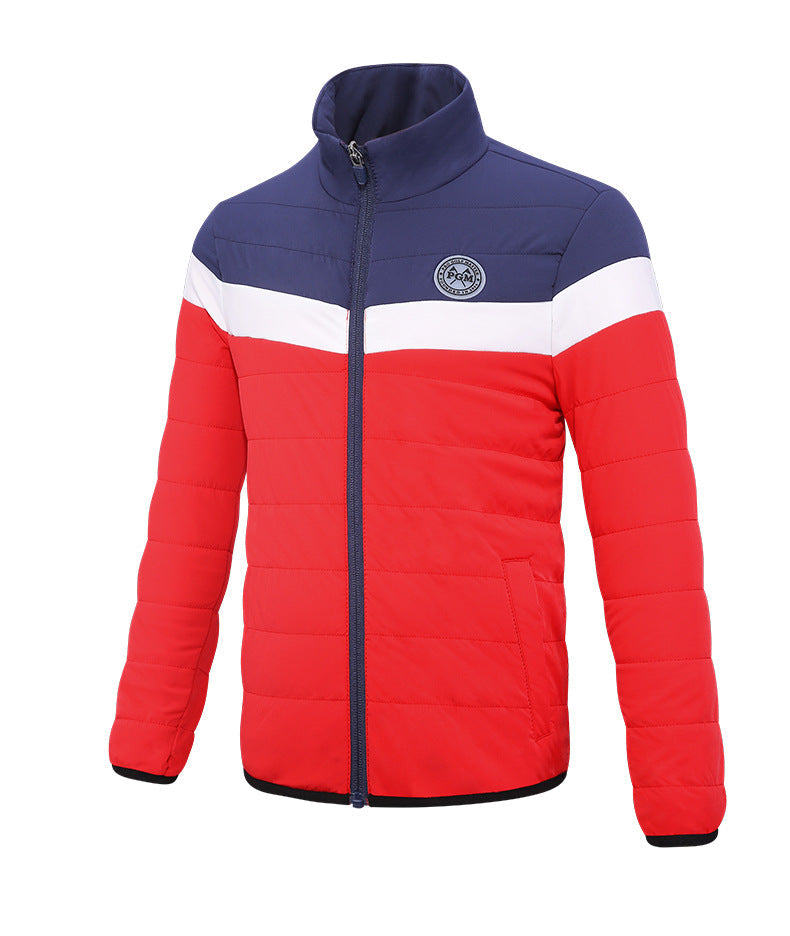 PGM YF507 kids golf padding jacket softshell heated golf jacket with logo