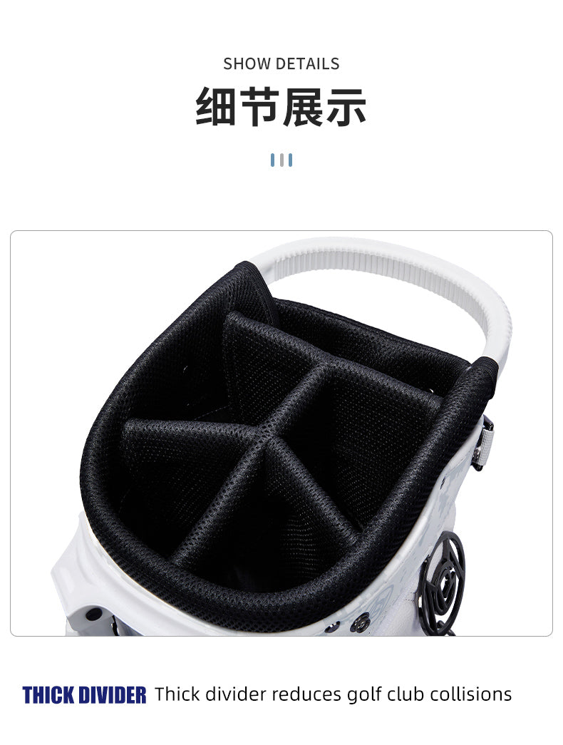 PGM QB120 waterproof pu golf bags ladies custom logo stand golf bag