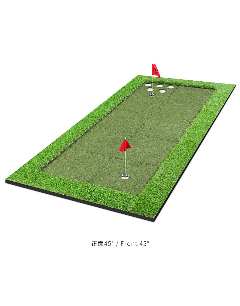 PGM GL019 mini golf outdoor carpet putting green kits portable nylon putting green