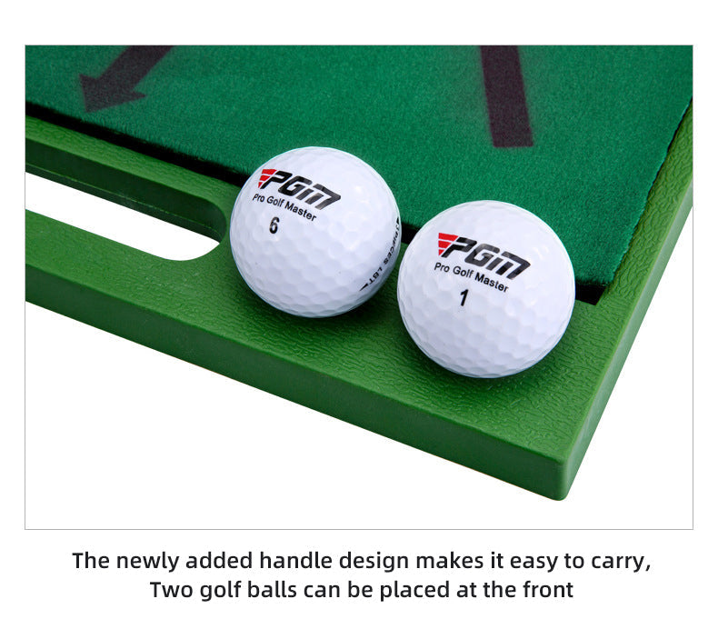 PGM DJD033 chipping golf training mat indoor hitting mini impact golf practice mat