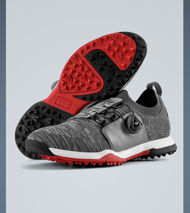 PGM XZ182 wholesale spike less men golf shoes lightweight custom golf shoe