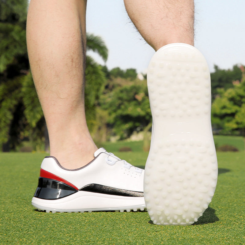 PGM XZ259 men synthetic leather golf shoes professional spike less golf shoe