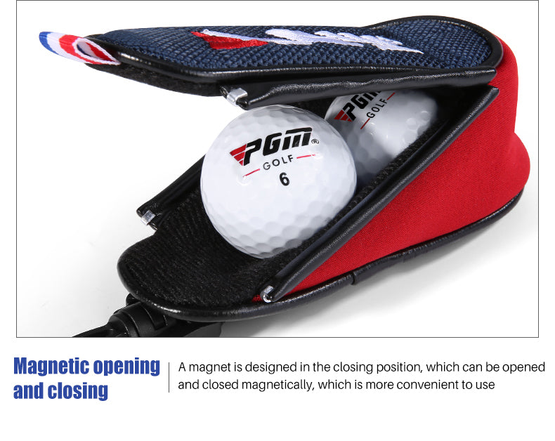 PGM SOB005 golf ball mini waist pouch bag portable customised golf ball bag