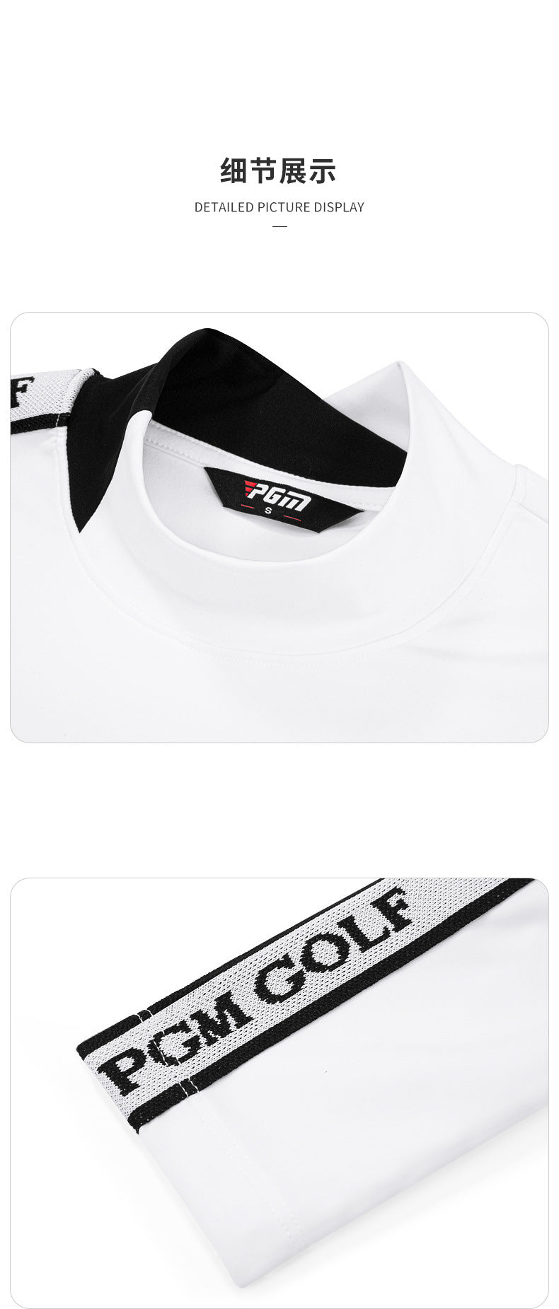 PGM YF478 high quality women long sleeve golf polo shirt custom breathable golf shirt