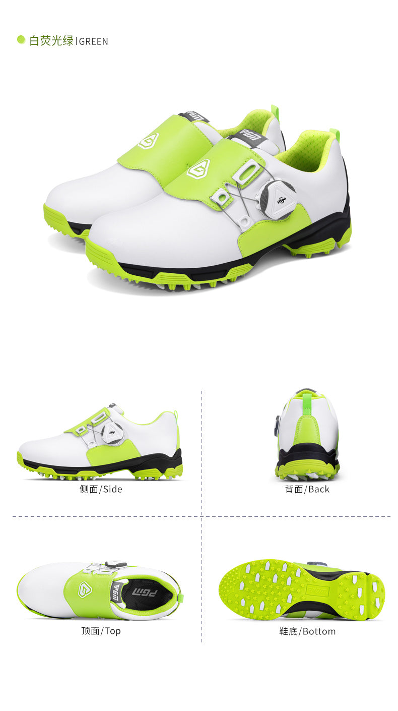 PGM XZ211 new style kids golf shoes non slip waterproof golf shoes