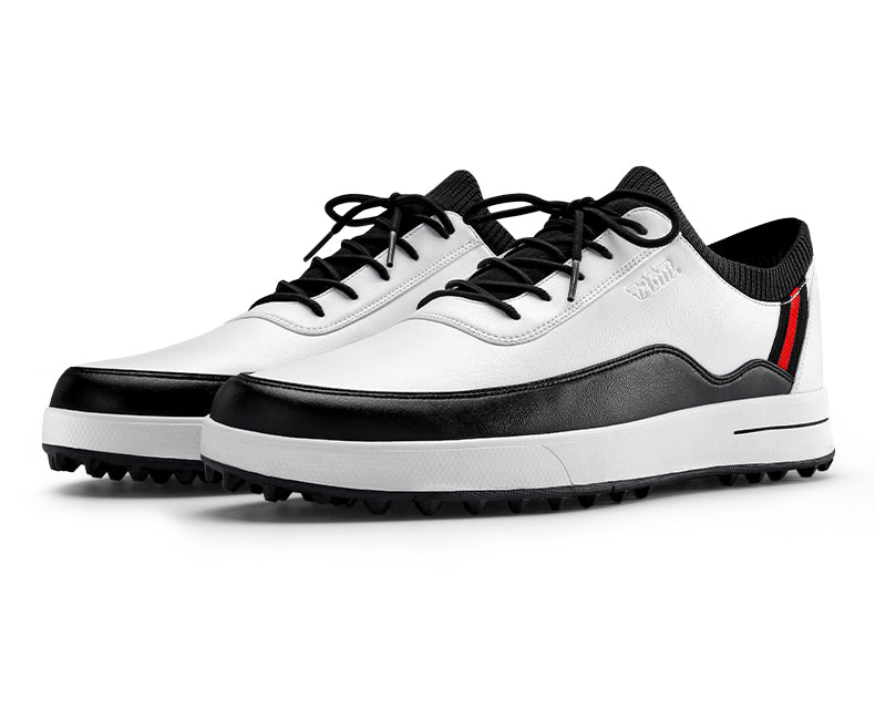 PGM XZ184 brand black golf shoes waterproof custom spike less golf shoes men