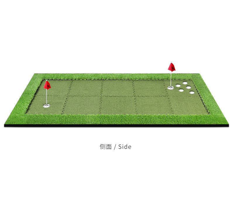 PGM GL019 mini golf outdoor carpet putting green kits portable nylon putting green