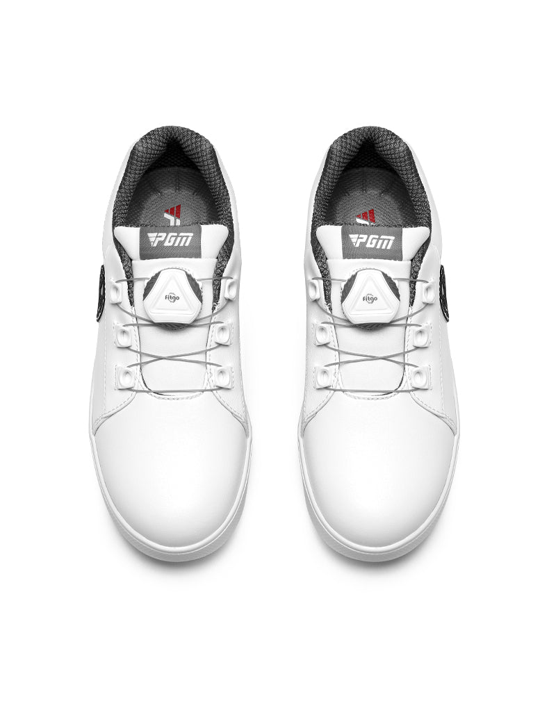 PGM XZ254 oem golf shoes spike less waterproof junior golf shoes for kids
