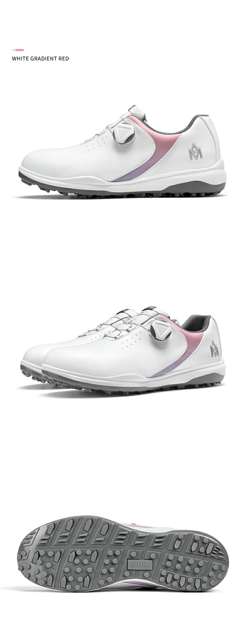 MOEYES M22XZ04 womens waterproof golf shoe high quality luxury brand anti skid golf shoes
