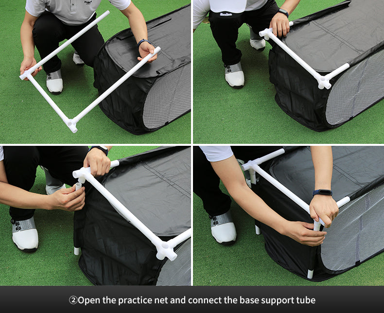 PGM LXW017 indoor home foldable portable golf chipping practice net
