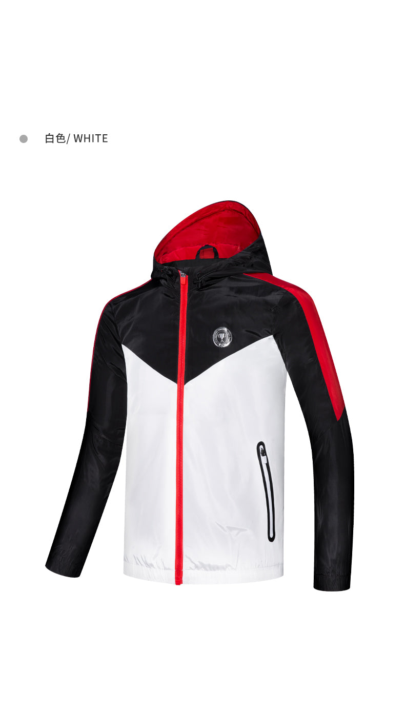 PGM YF431 kids golf jacket wind breaker full zip outdoor casual sports golf jacket