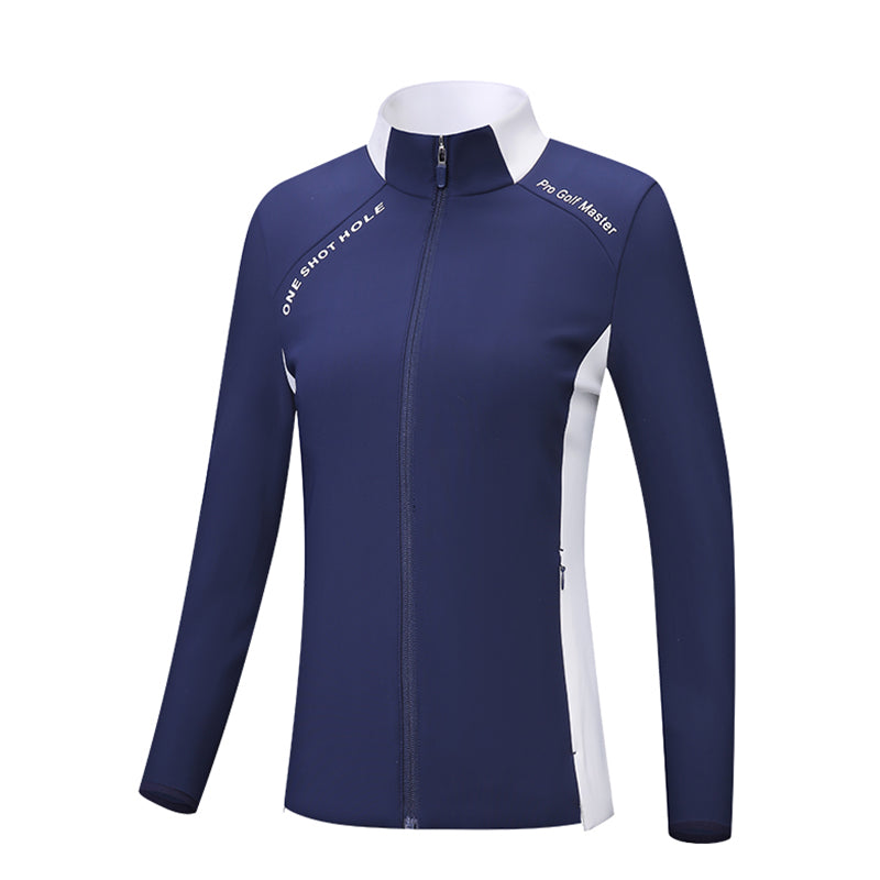 PGM YF513 ladies long sleeve golf coat casual white golf jacket