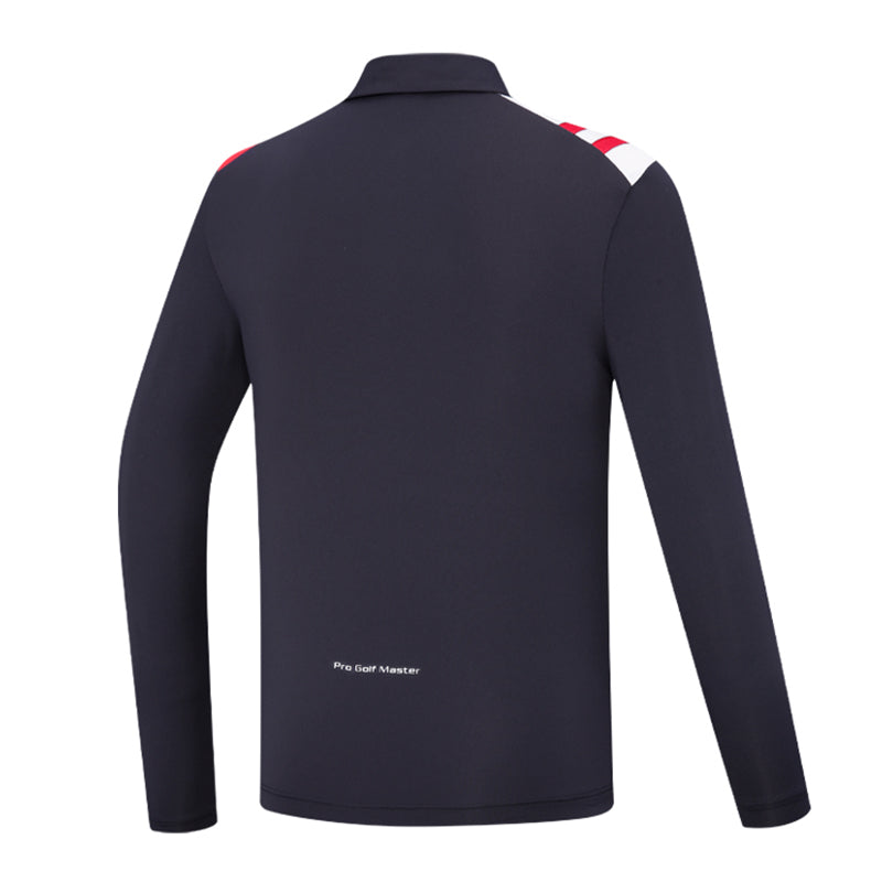 PGM YF544 boys custom print golf polo long sleeve athletic wear golf polo