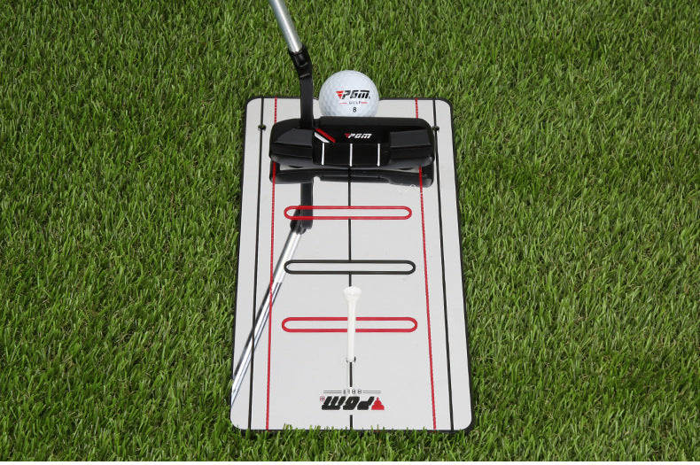 Golf Putter Mirror Assisted Pose Correction Putter Training Board