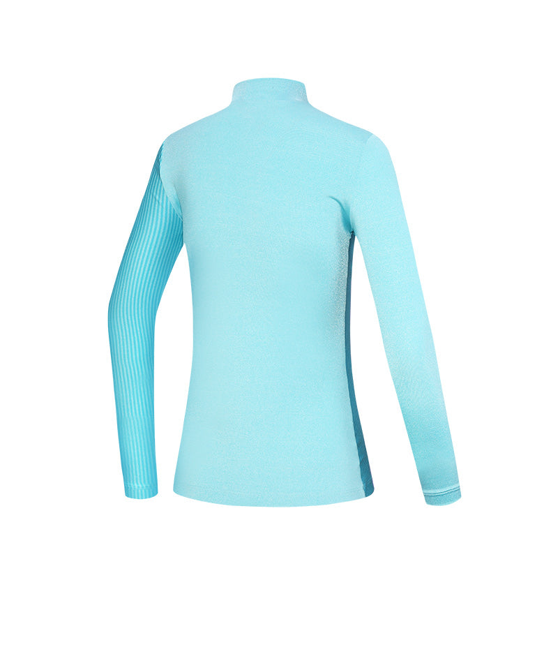 PGM YF447 high end custom golf shirt long sleeve polyester spandex women's golf shirt